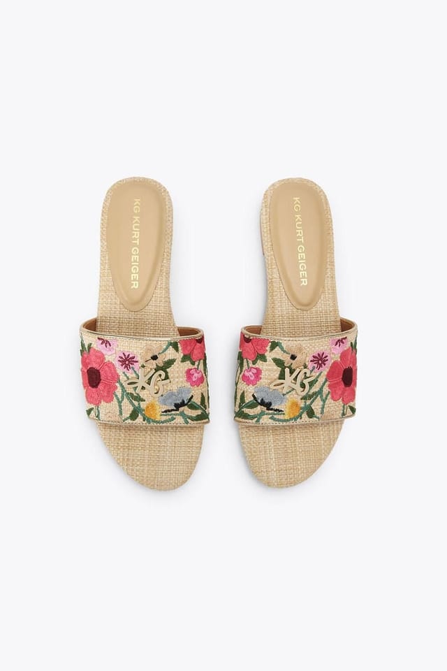 KG Kurt Geiger KG Kurt Geiger Women's 'Rosetta' Flats in Beige - 2