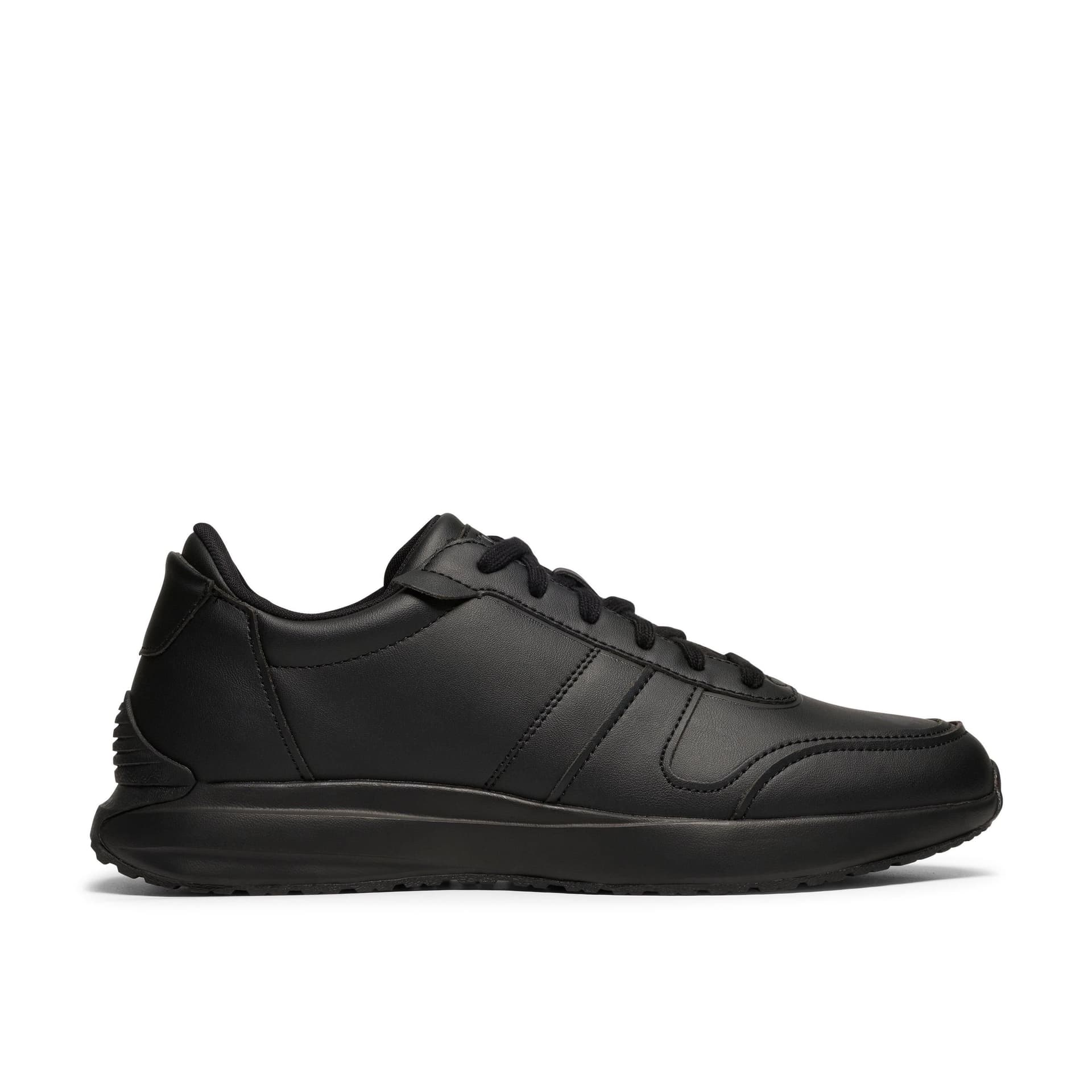 Clarks Clarks Men's Cawton Lace Black Trainers, Lace Up