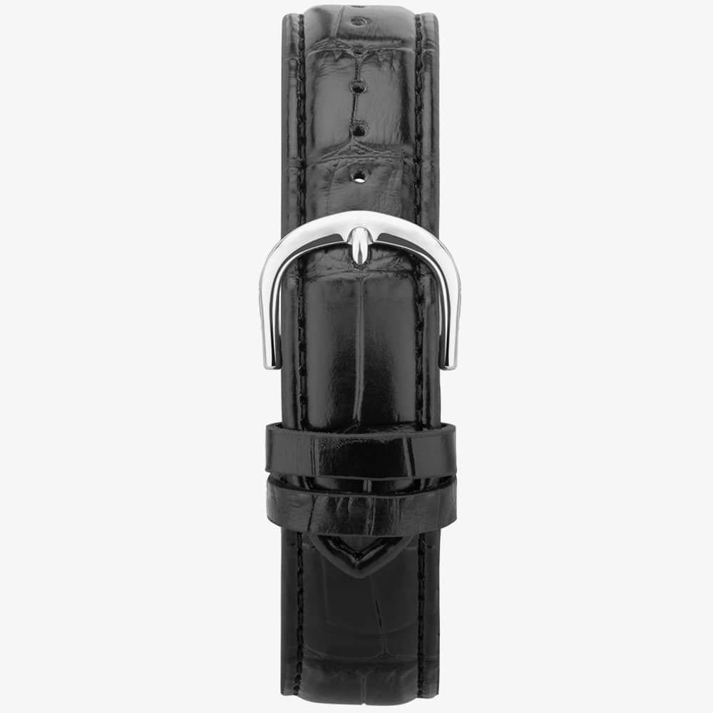 Sekonda Sekonda Women's Easy Reader Black Leather Strap Watch 30121 in White - 4