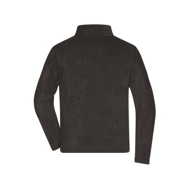 James and Nicholson James and Nicholson Men's Fleece Jacket in Dark Grey - 2