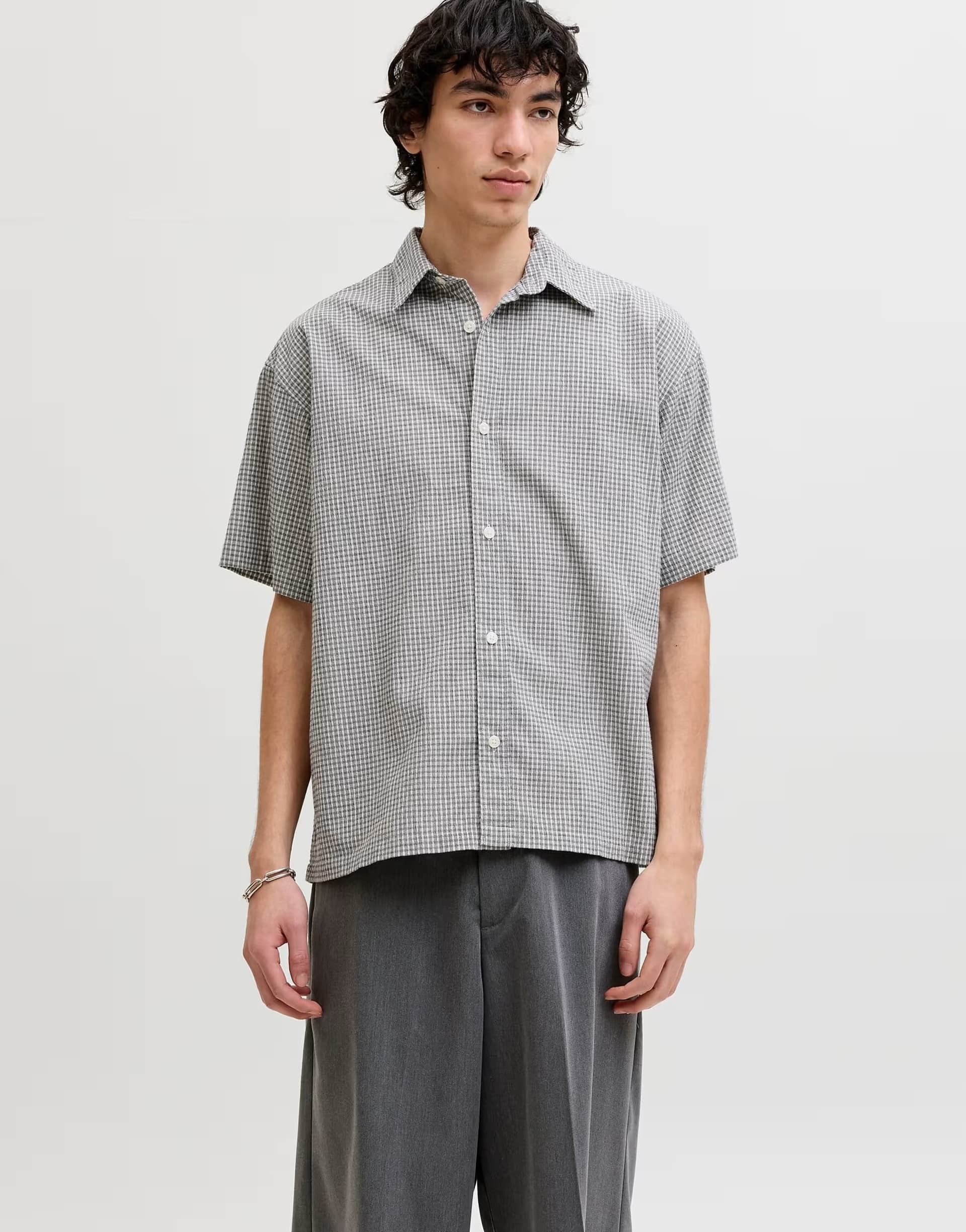 ASOS Jack & Jones Shirt in antique white