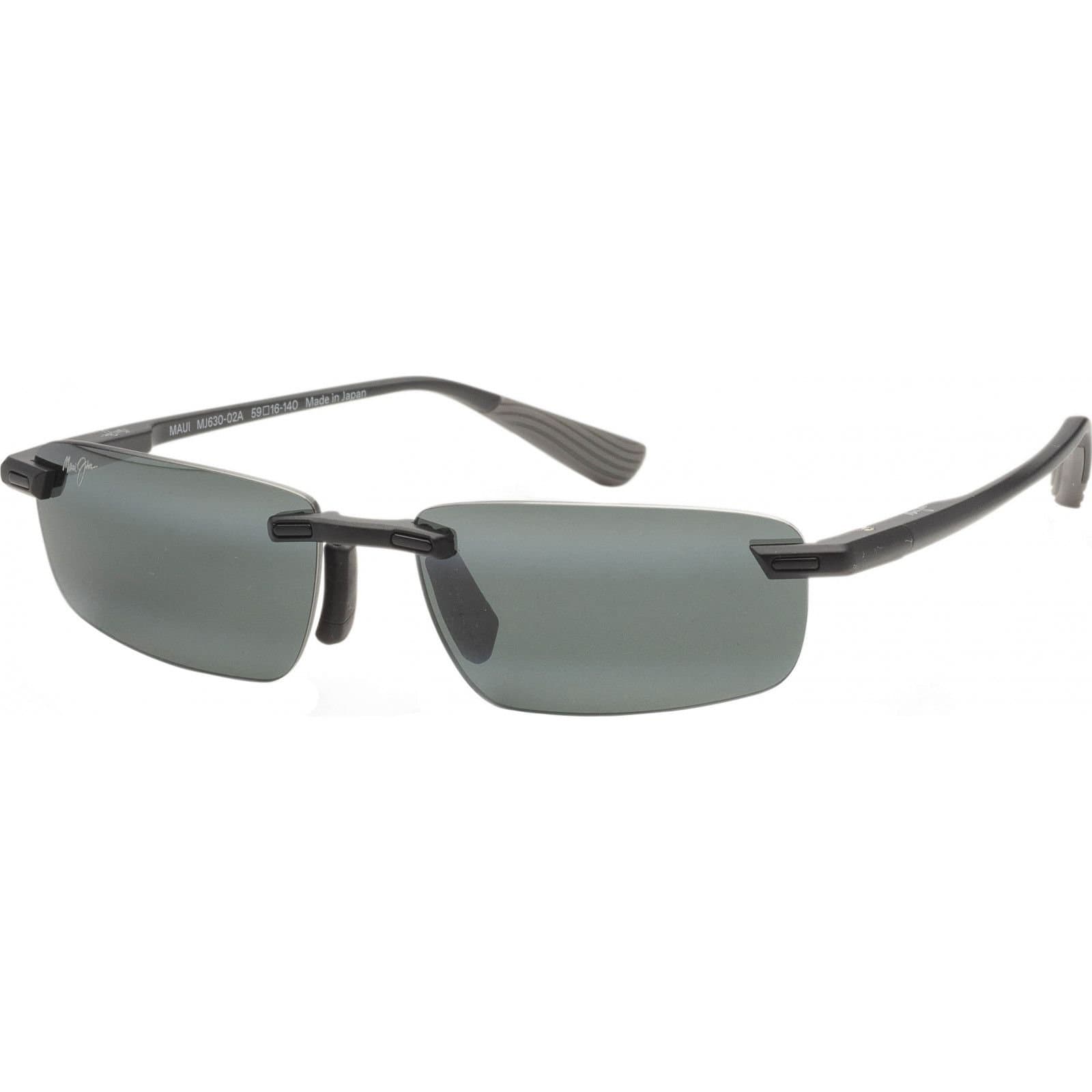 Maui Jim Maui Jim Men's MJ0630S-004 Ilikou Square/Rectangle Sunglasses in Black