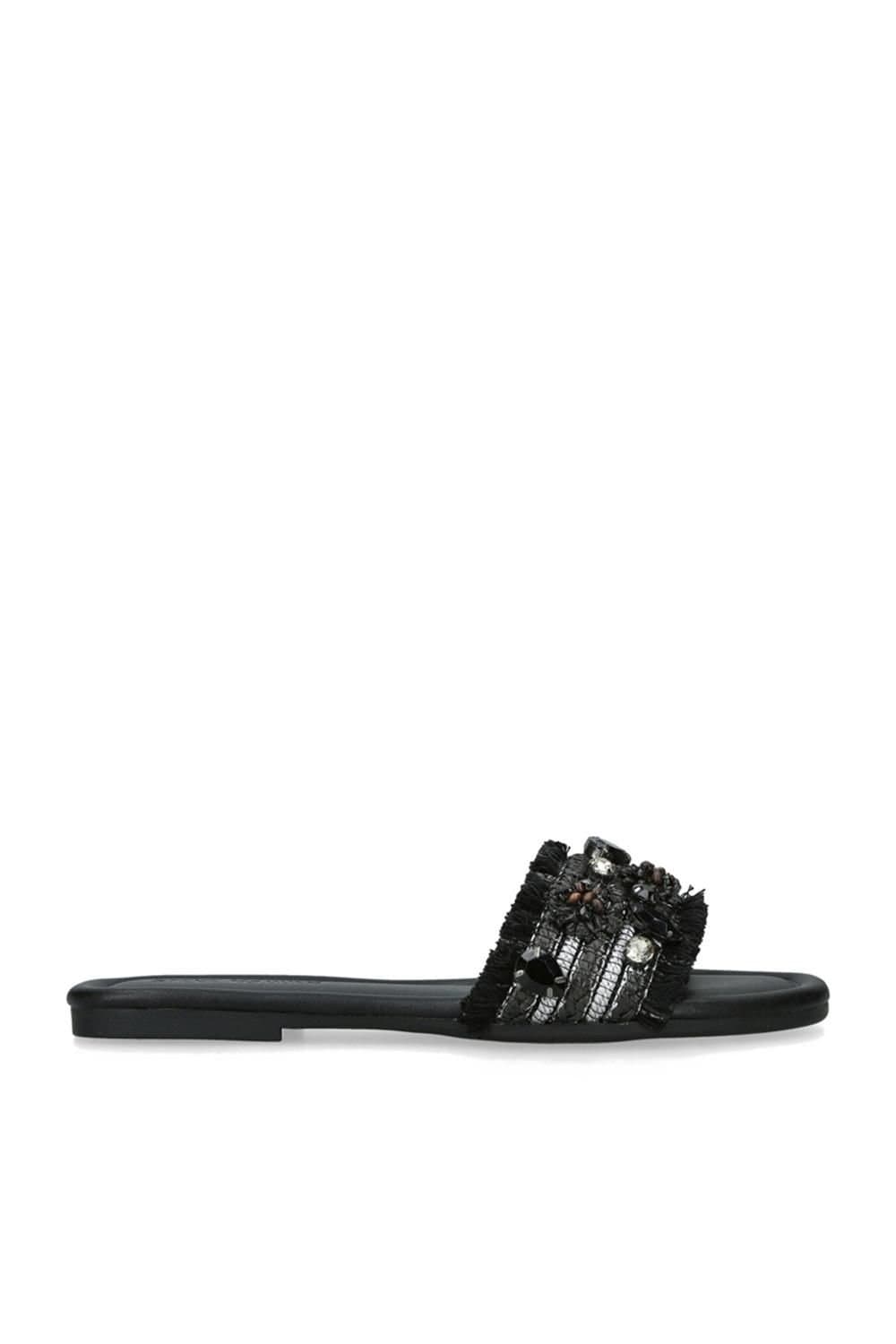 Steve Madden STEVE MADDEN Women's 'Hampton Black' Sandals in Black
