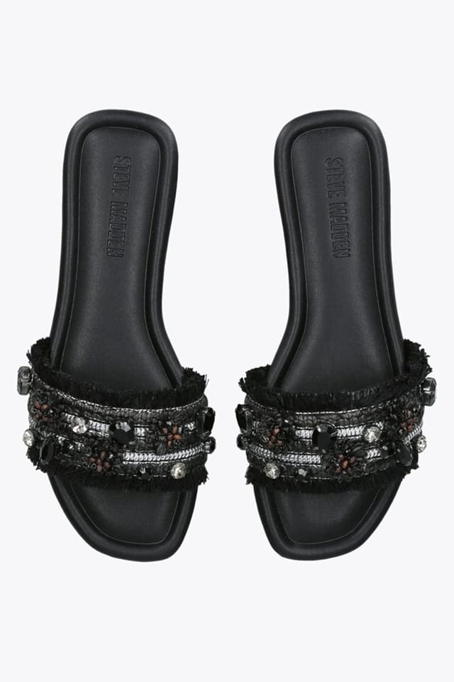 Steve Madden STEVE MADDEN Women's 'Hampton Black' Sandals in Black - 2