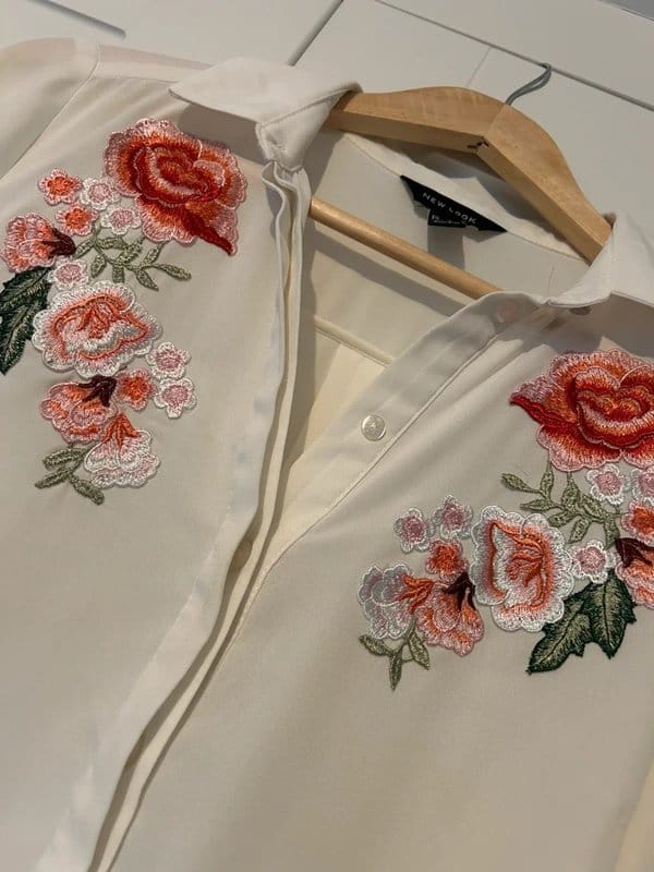 New Look New look embroidered blouse 12 - 1