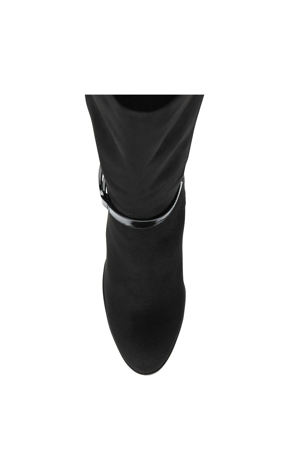 Lotus Lotus Women's 'Elsa' Heeled Knee-High Boots in Black - 4