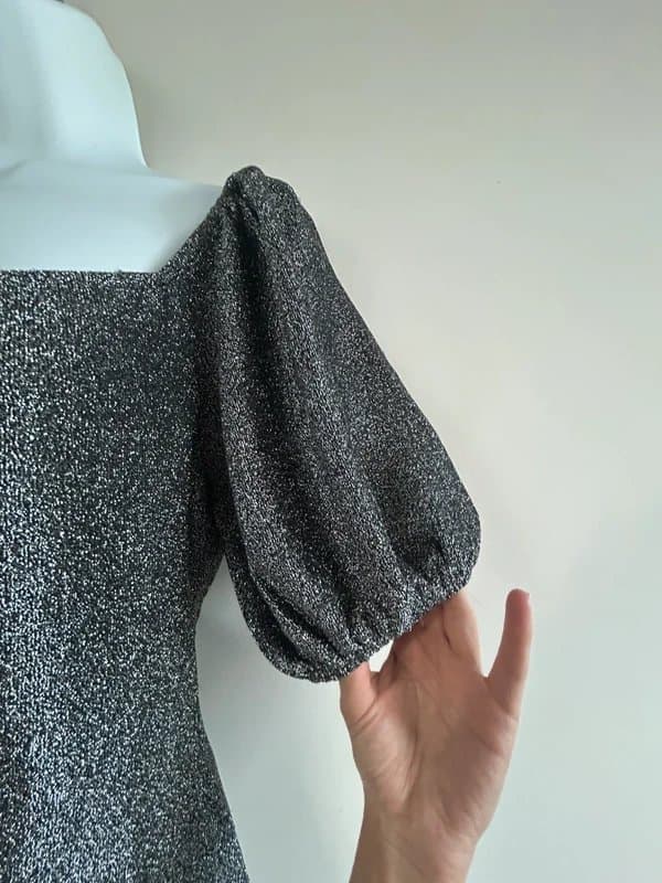 Boden New (shop floor) Boden sparkly Top ruched - party sparkly top-  UK 8