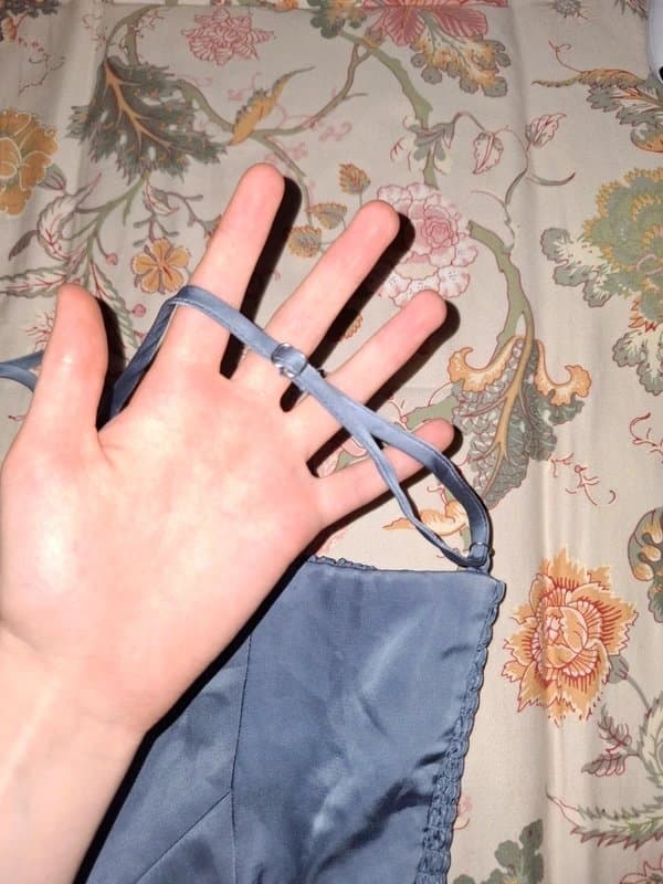 Bershka Blue corset
