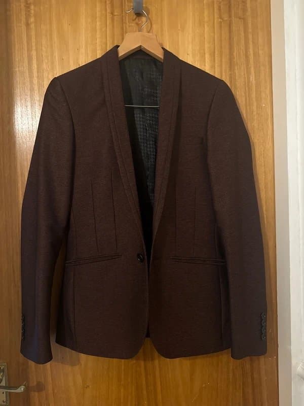 ASOS ASOS marroon reddish blazer