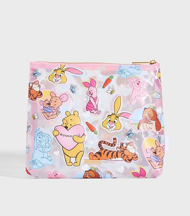 Skinnydip Pink Winnie The Pooh Clear Wash Bag Skinnydip New Look - 2