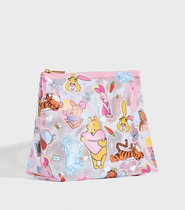 Skinnydip Pink Winnie The Pooh Clear Wash Bag Skinnydip New Look - 3