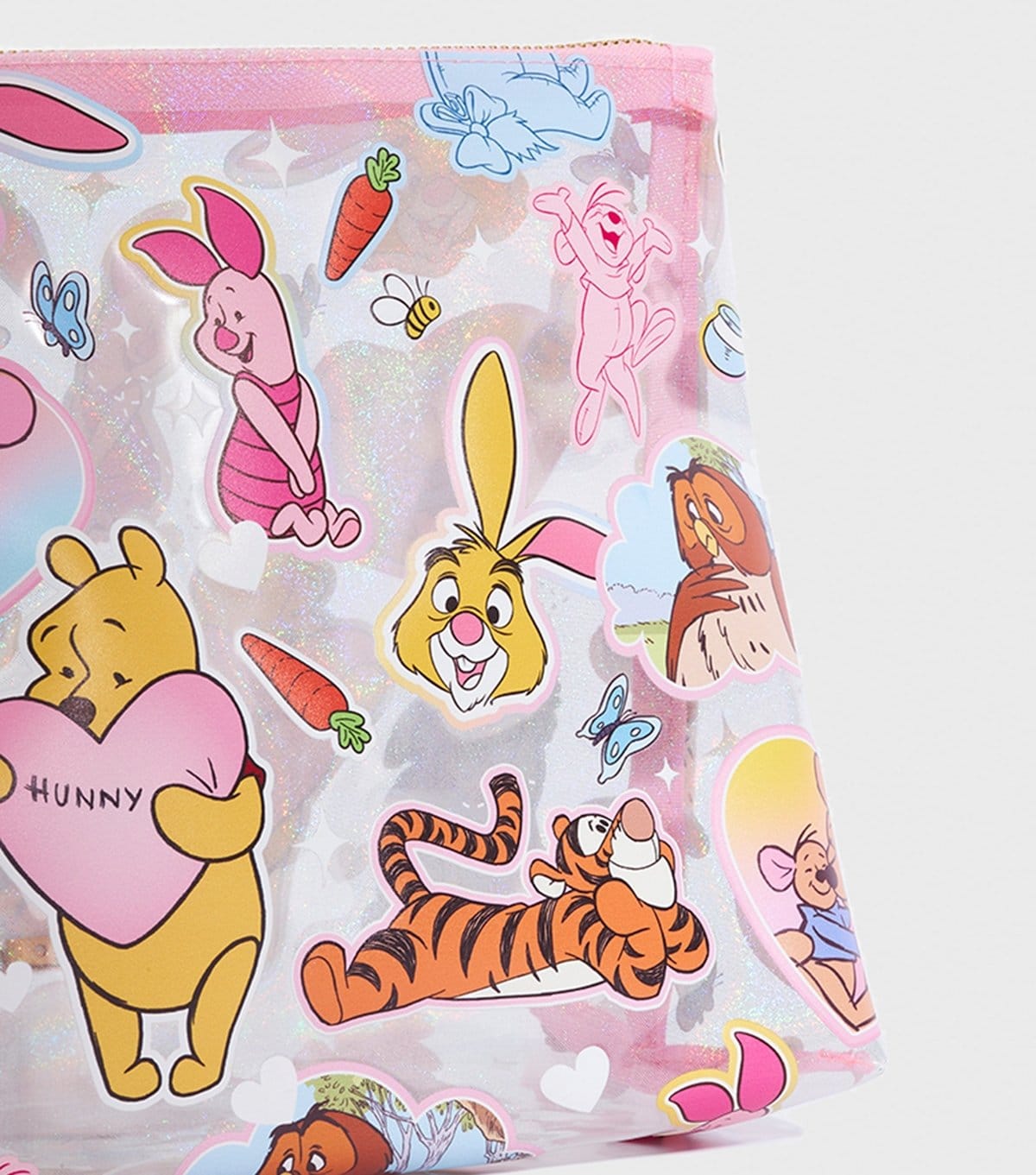 Skinnydip Pink Winnie The Pooh Clear Wash Bag Skinnydip New Look - 4