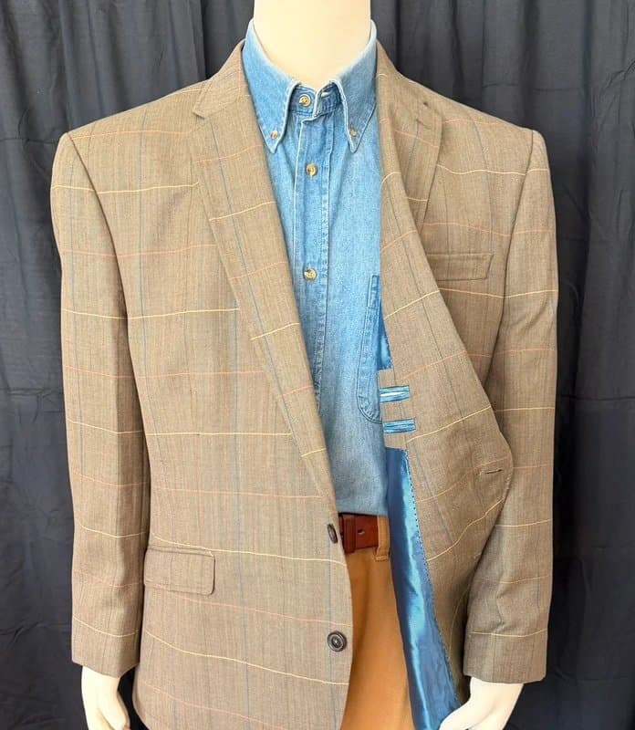 Samuel Windsor Gents Wool/Linen mix summer jacket 48”S