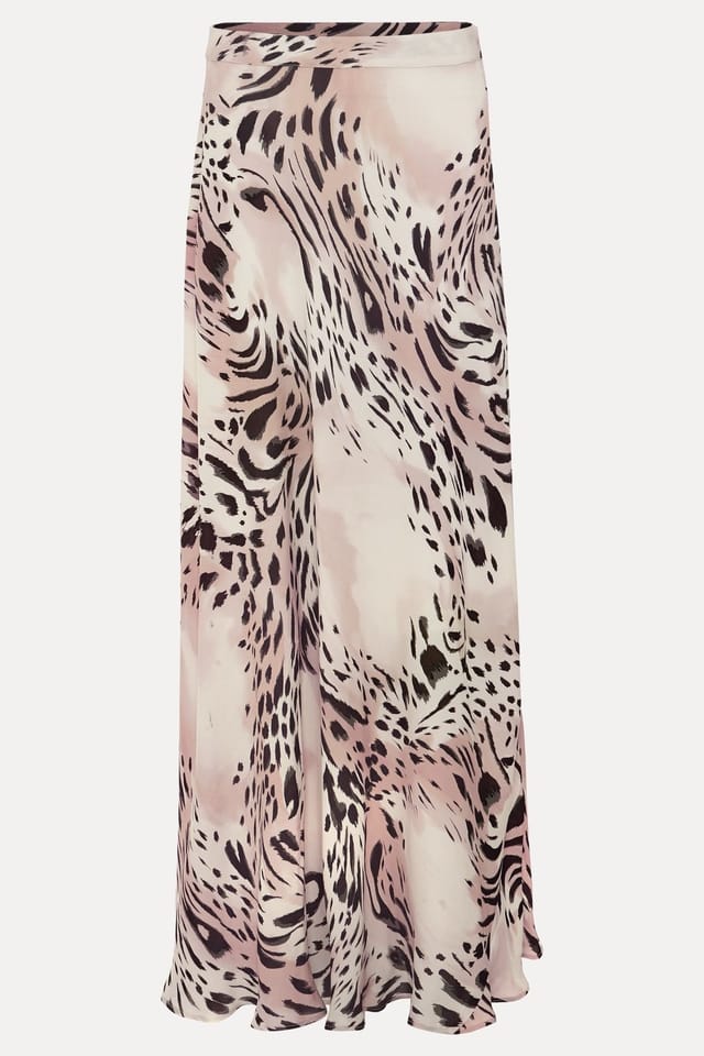 Phase Eight Phase Eight Women's Orla Animal-Print Maxi Skirt in Cream - 2