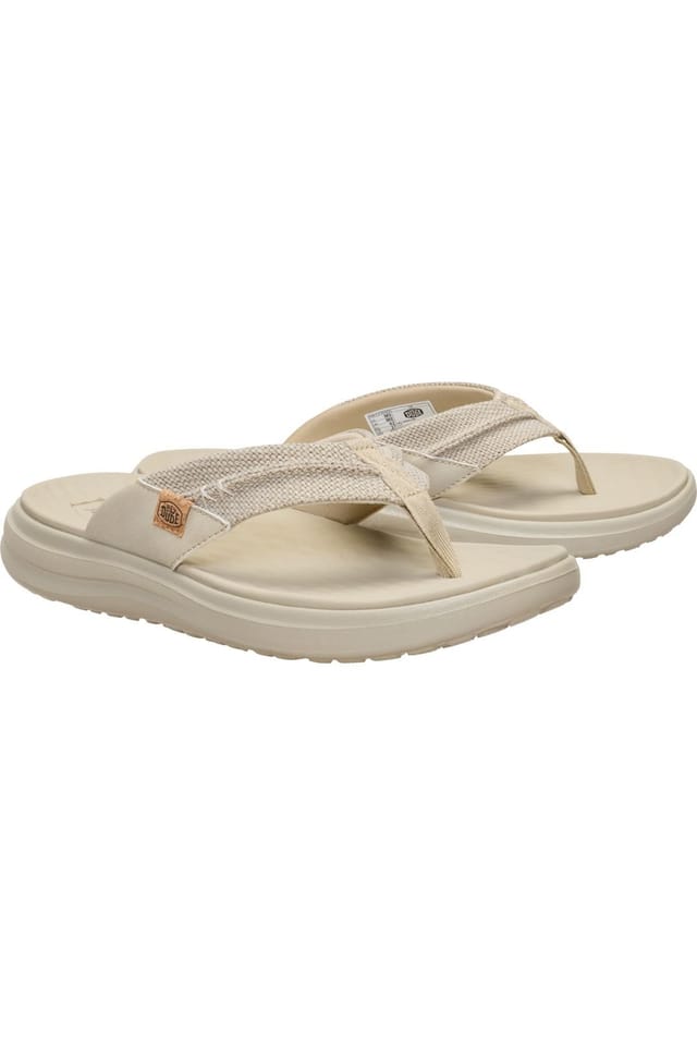 Hey Dude HEY DUDE Men's Finn Flip Braided Brown - 3