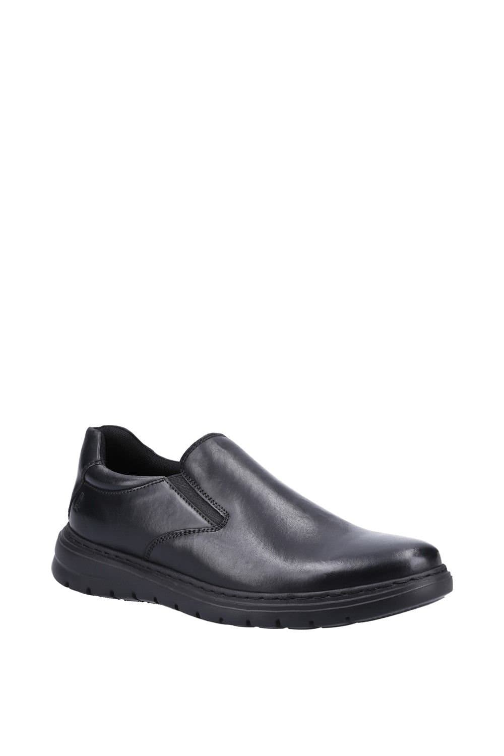 Hush Puppies Hush Puppies Men's 'Trent' Leather Shoe in Black