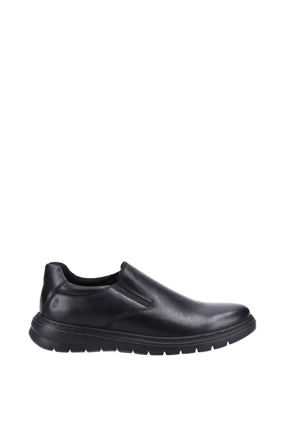 Hush Puppies Hush Puppies Men's 'Trent' Leather Shoe in Black - 4