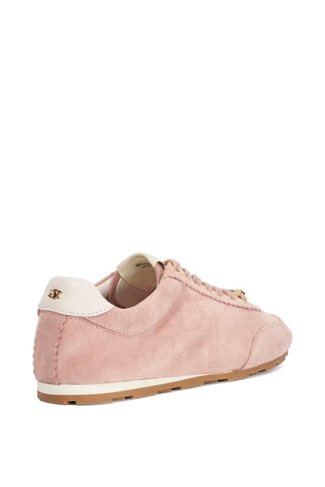 Dune London Dune London Women's 'Evalinna' Suede Trainers in Pink - 3