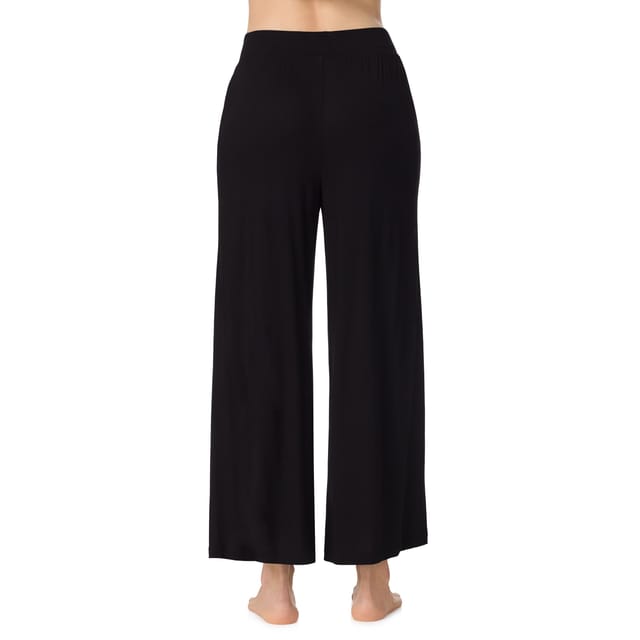 DKNY DKNY Women's Ankle length cropped separate sleep pant with pockets in black - 2