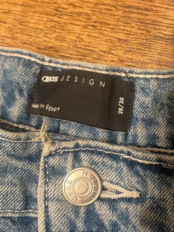 ASOS Design Denim Cargo Pants - 1