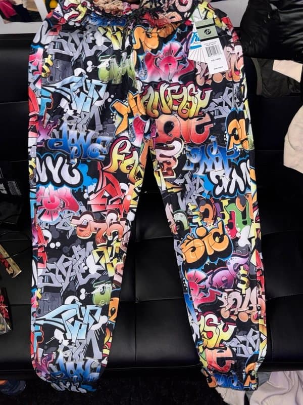 Fresh Graphic jogging pants