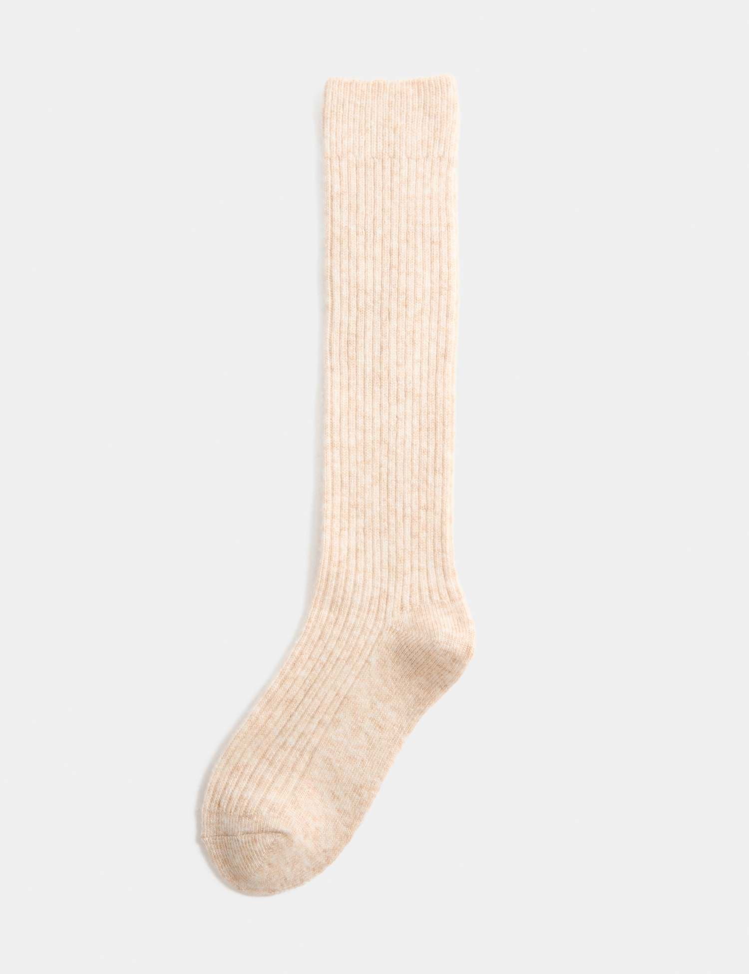 Marks & Spencer M&S Thermal Knee High Socks Oatmeal