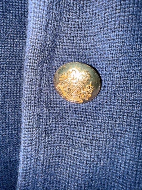 Ralph Lauren Ralph Lauren Navy Knit Blazer/Coat
