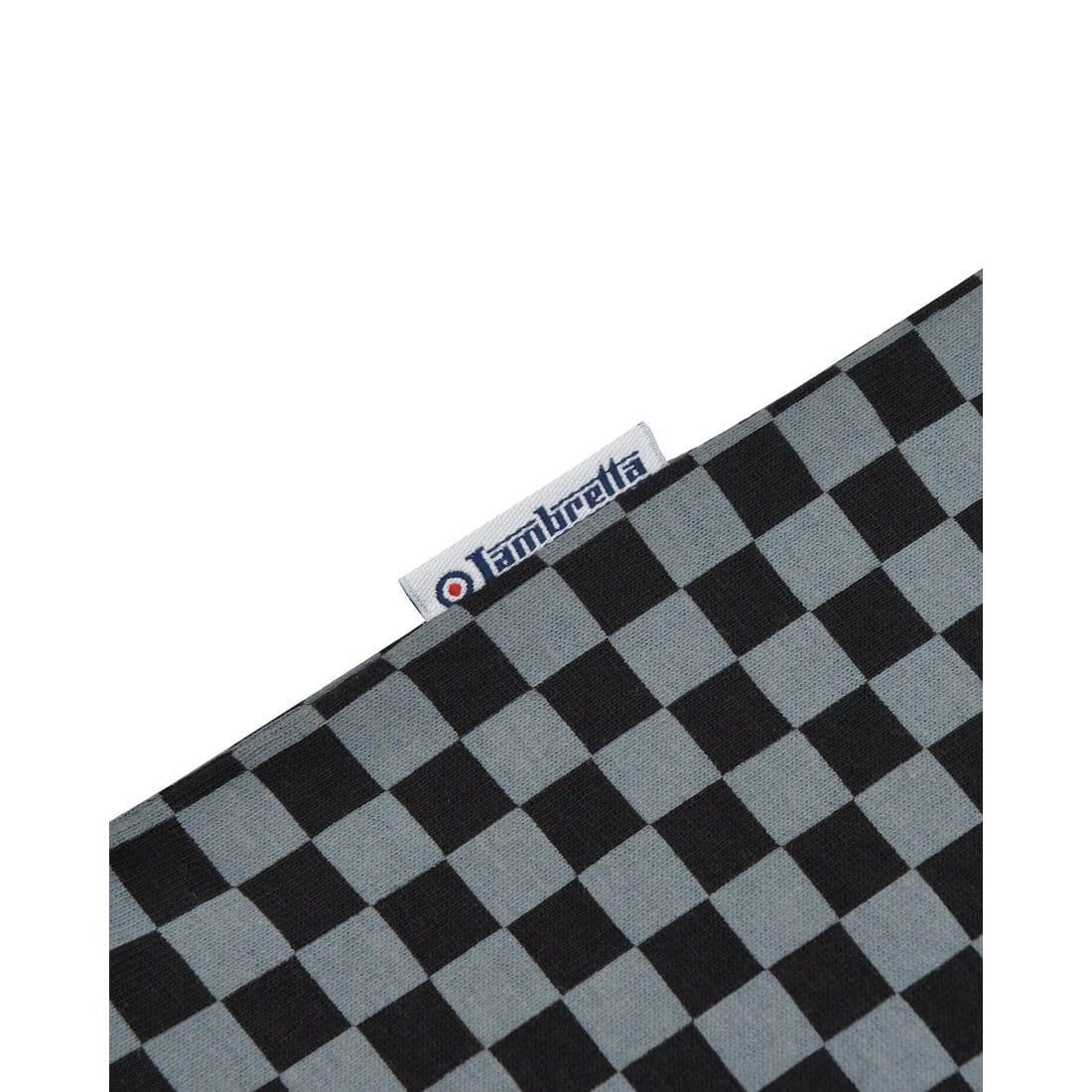 Lambretta Lambretta Men's Two Tone Big & Tall Polo Shirt in Black - 4