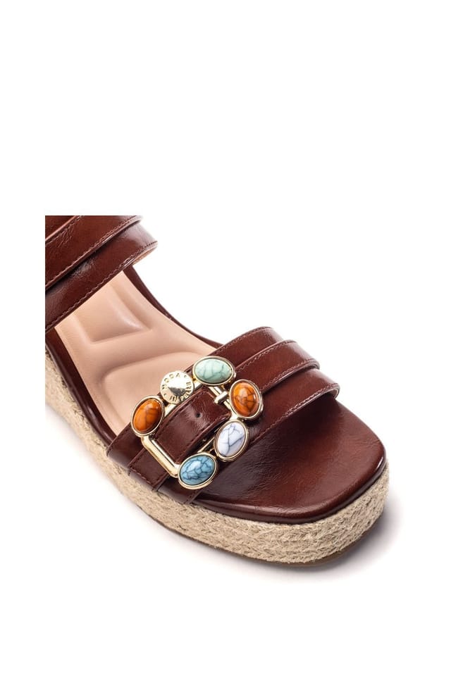 Moda in Pelle Moda In Pelle Women's 'Moyra' Porvair Wedges in Tan - 2