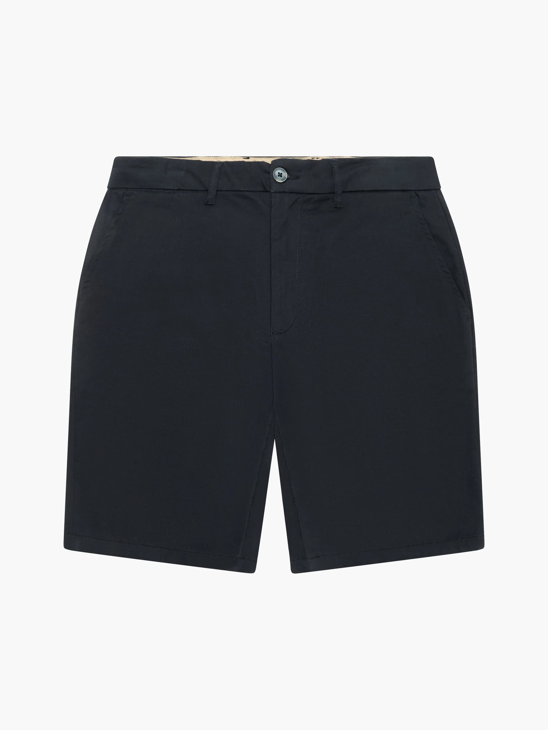 French Connection Cotton Stretch Chino Shorts Navy