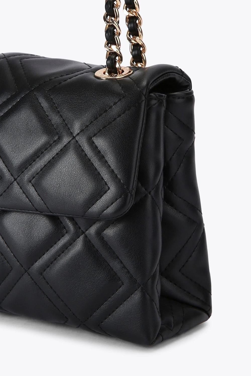 Carvela Carvela Women's 'Large Rosa Chain Shoulder' Bag in Black - 4