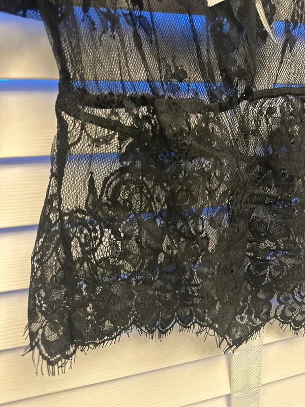 Never Fully Dressed Never fully dressed sheer lace top size 8