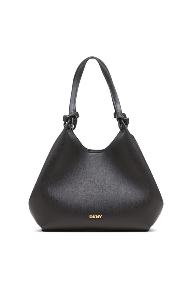 DKNY DKNY Women's Paula Medium Tote Bag Black Gold - 3