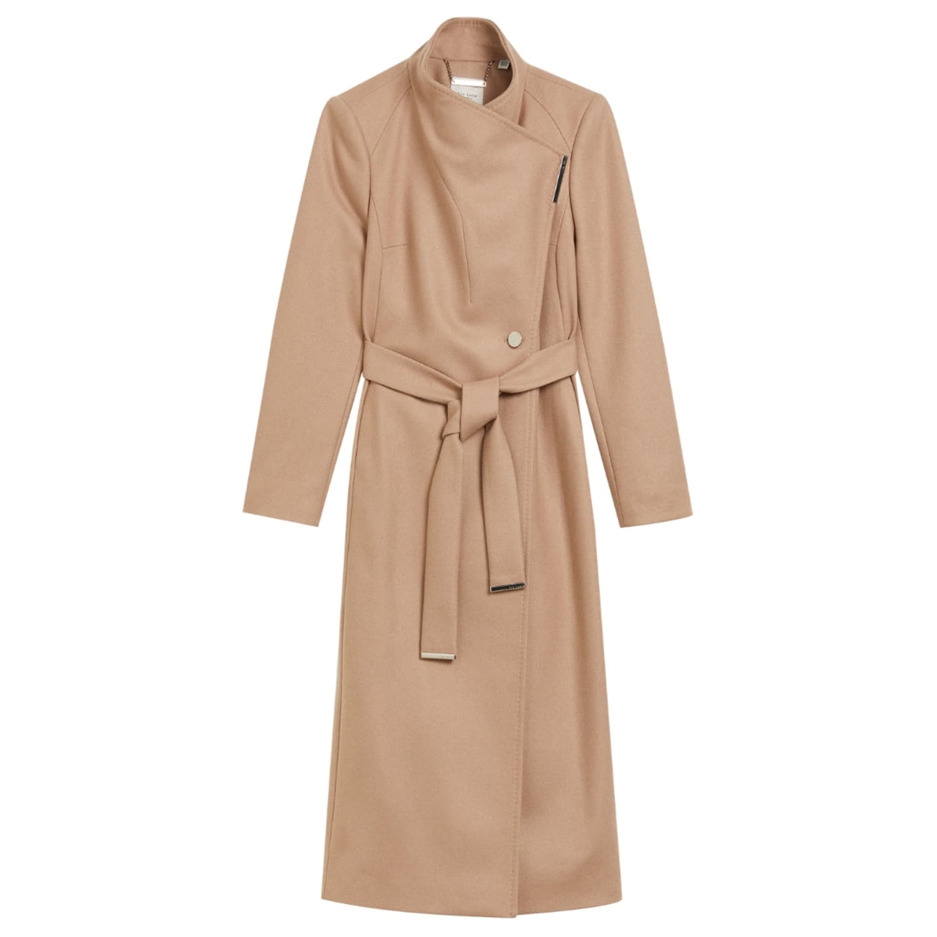 Ted Baker Ted Baker Women's Rosell Long Sleeve Regular Fit Jacket in Nude
