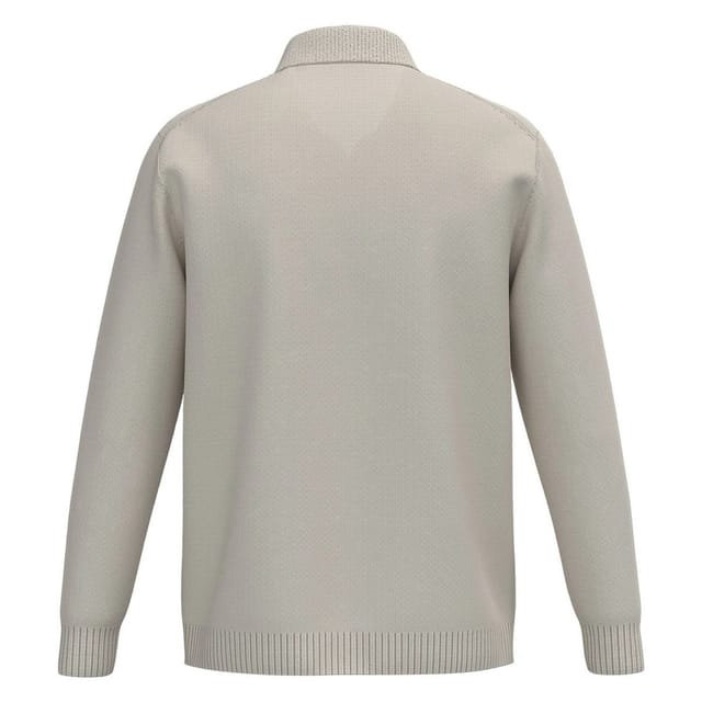 Spasso Spasso Men's Polo Neck Jumper in Ivory - 2