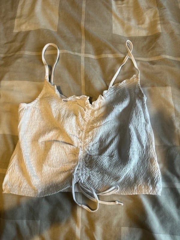 New Look New look white crop top