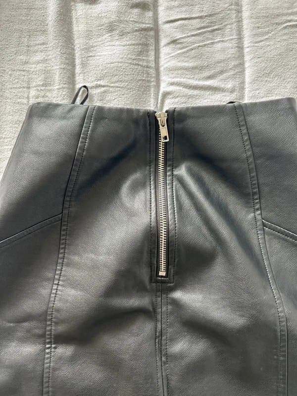 New Look Leather skirt