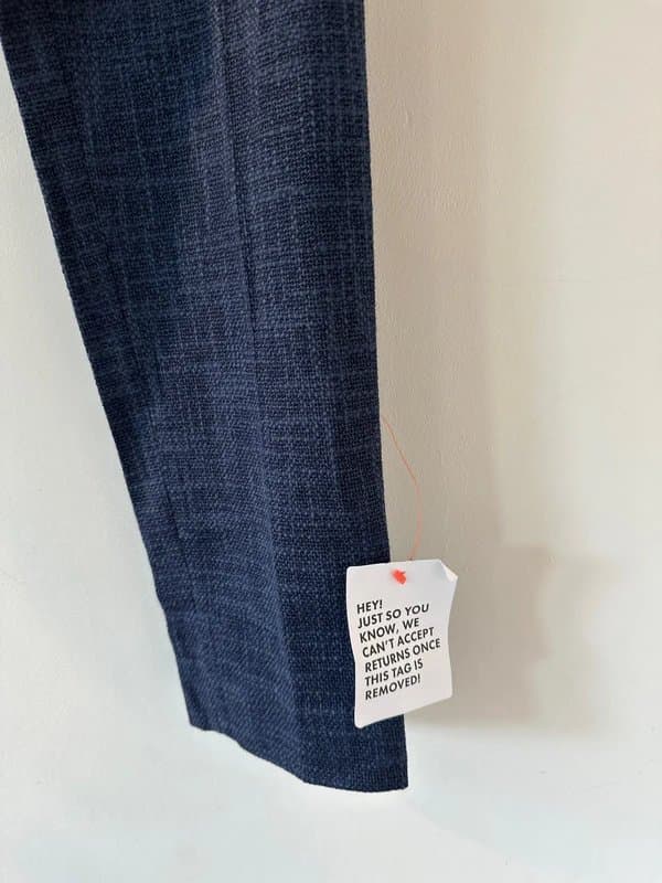 ASOS ASOS tailored navy trouser