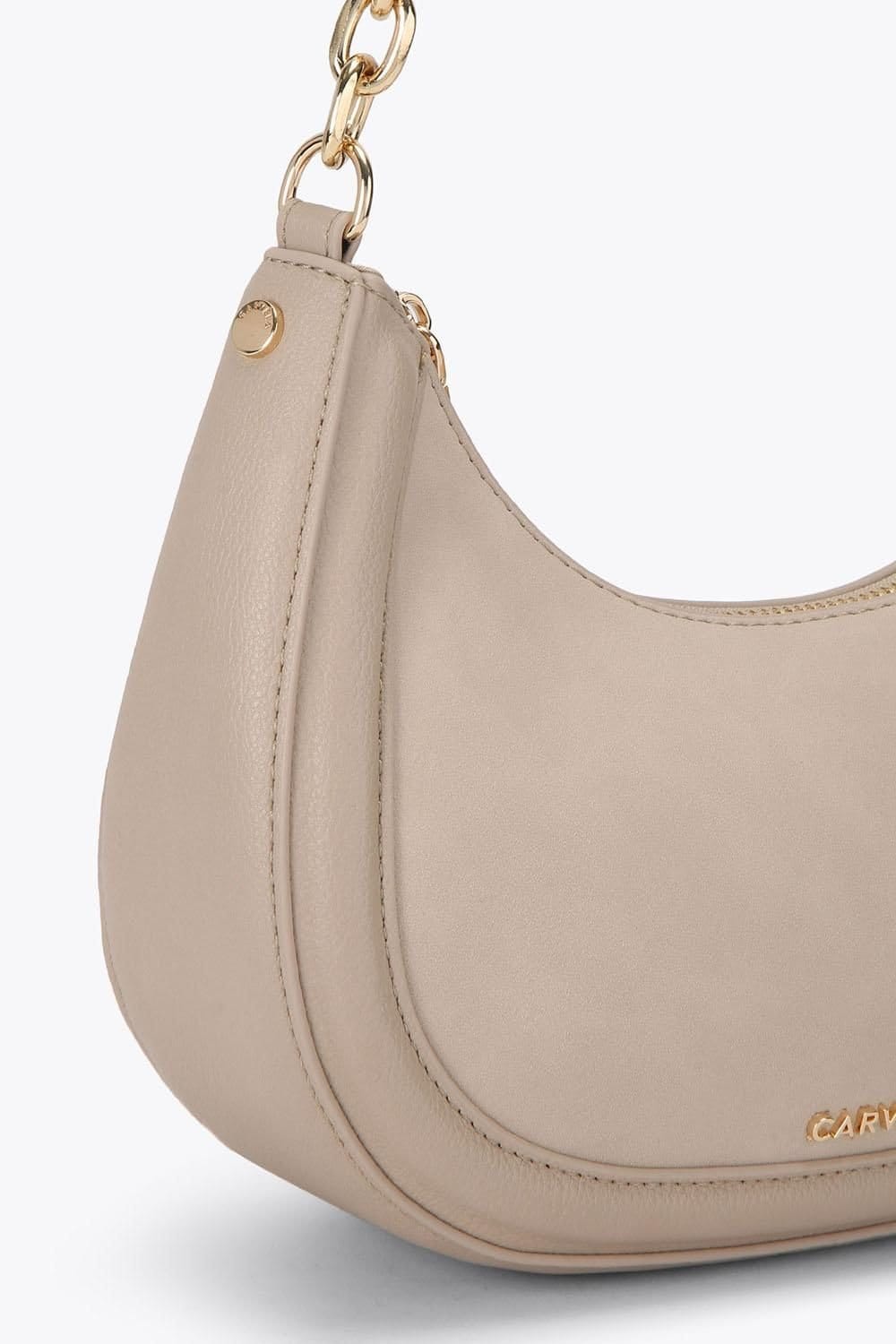 Carvela Carvela Women's 'Minori Scoop Shoulder' Bag in Taupe - 4