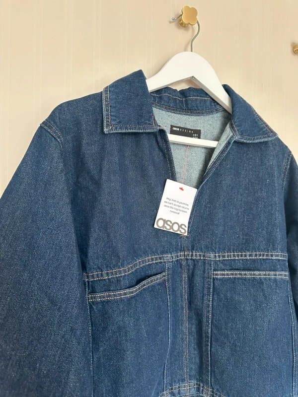 ASOS Asos denim top with front pockets