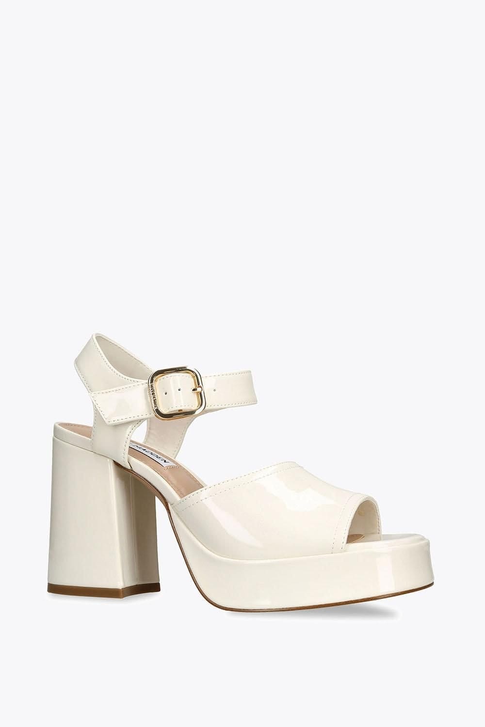 Steve Madden STEVE MADDEN Women's 'Soho White' Sandals in White - 4