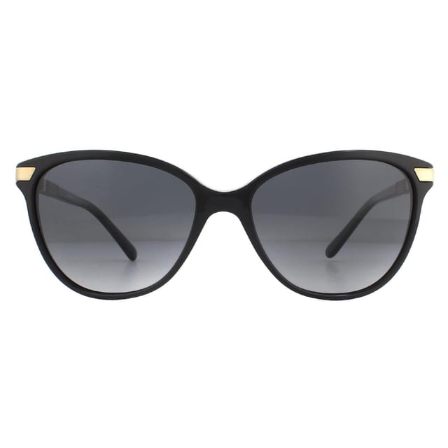 Burberry Burberry Women's Cat Eye Black Grey Gradient Polarized BE4216 Sunglasses - 2