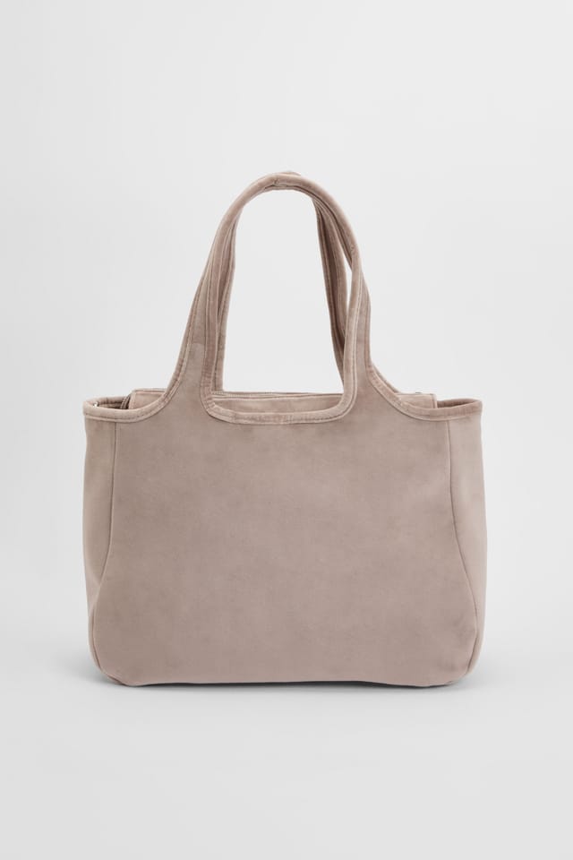 Juicy Couture Juicy Couture Women's Kimberly L. Double Handle Polyester Fungi in Taupe - 3