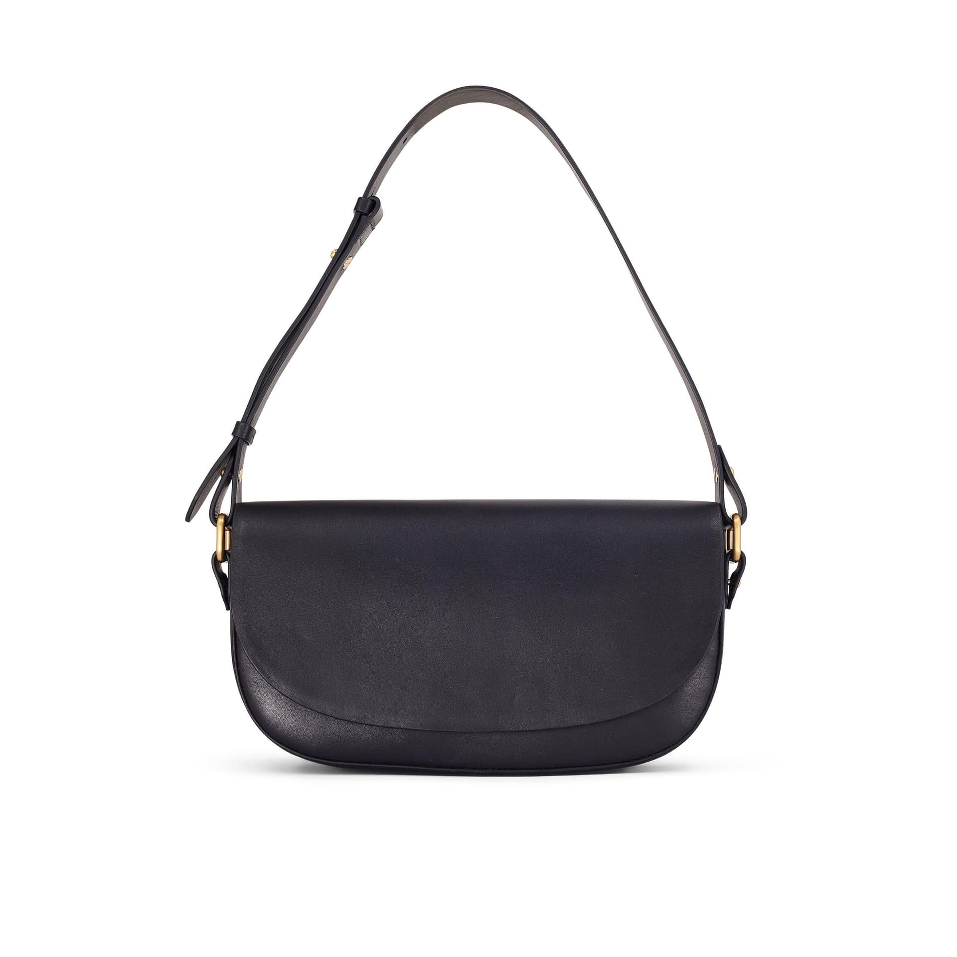 Clarks Clarks Women's Baguette Dress Black Leather Shoulder Bag