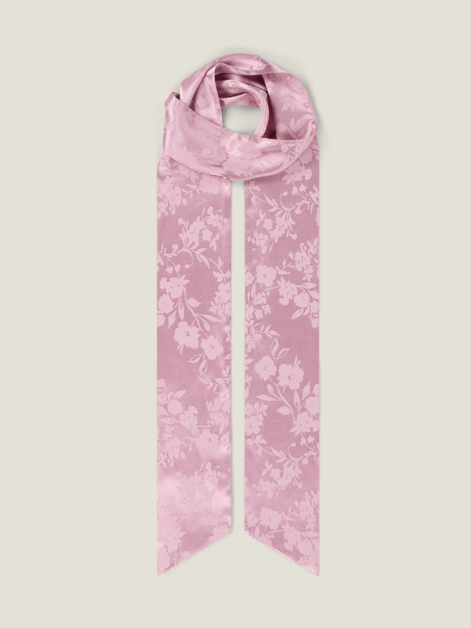 OMNES OMNES Floral Print Scarf in Pink
