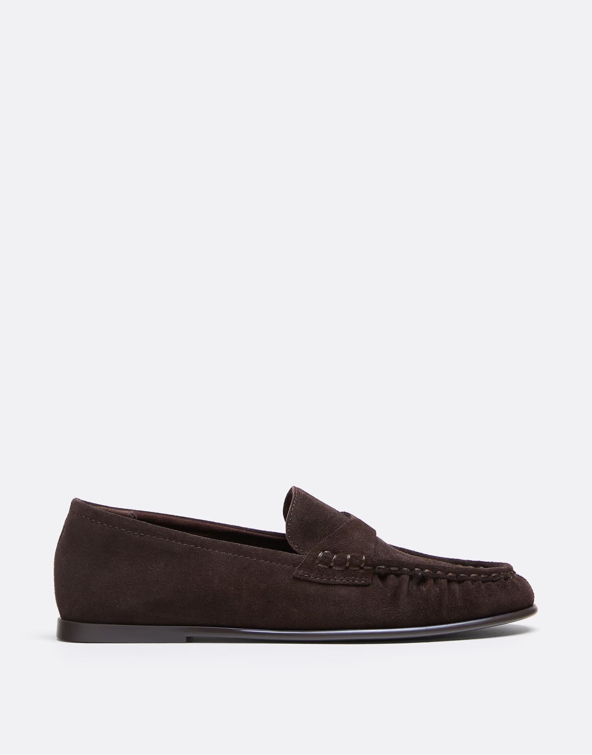 ASOS ASOS Brown Suede Loafers In Brown