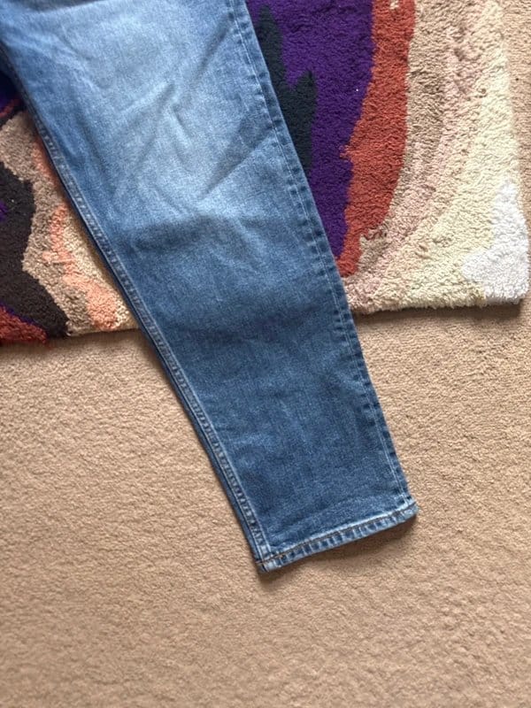 ASOS Design Tapered Blue Jeans