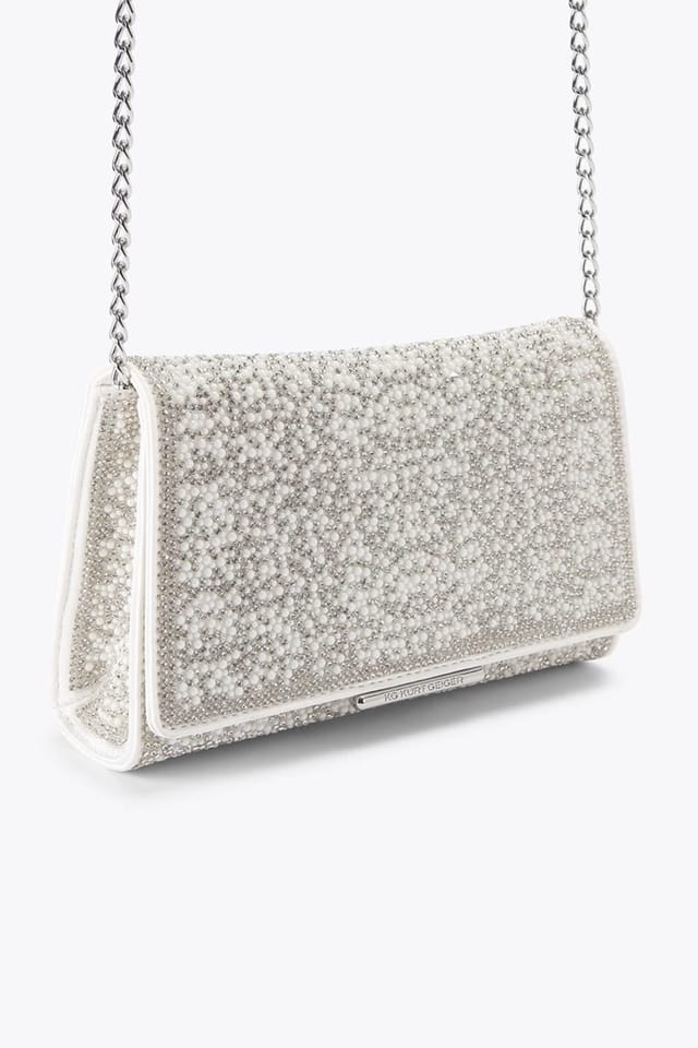 Miss KG Miss KG Women's 'Abra Gem Bag' in White - 2
