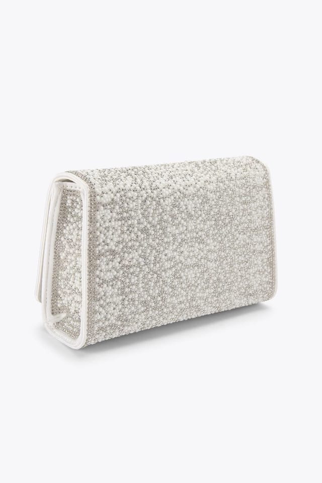 Miss KG Miss KG Women's 'Abra Gem Bag' in White - 3