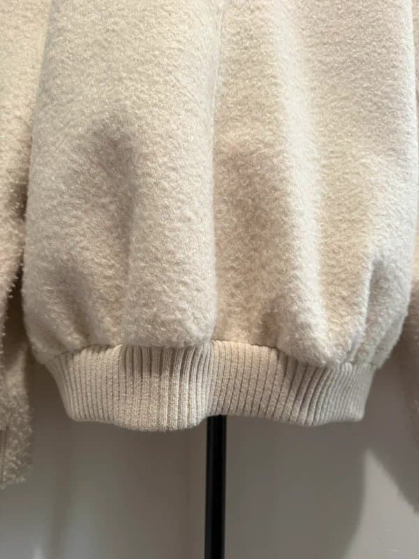 Mint Velvet Mint Velvet Cream Oversize Bomber - Size M | 12